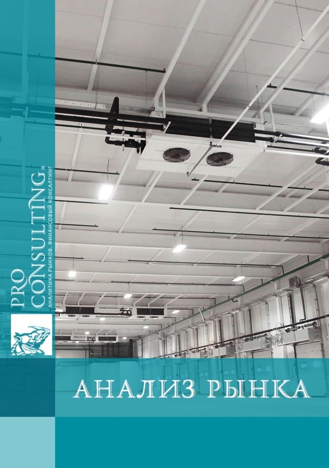 Анализ рынка холодильных складов Киева и Киевской области. 2019 год